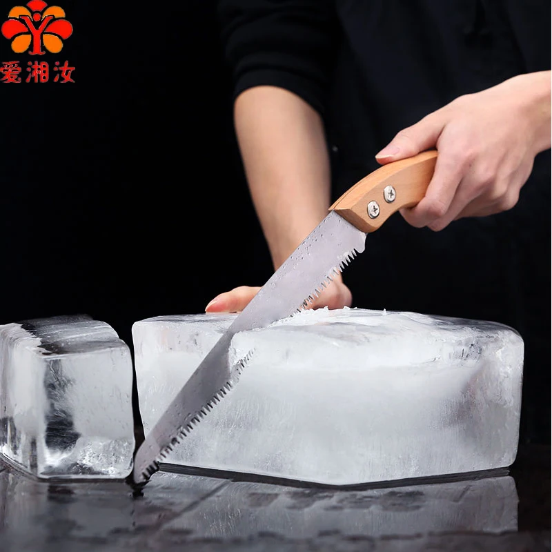 Big Serrated Hard Ice Saws Professional Grade Ice Divider Ice Sawing Blade Solid Wood+Stainless Steel Used for Cutting Bar Tools
Big Serrated Hard Ice Saws Professional Grade Ice Divider Ice Sawing Blade Solid Wood+Stainless Steel Used for Cutting Bar Tools