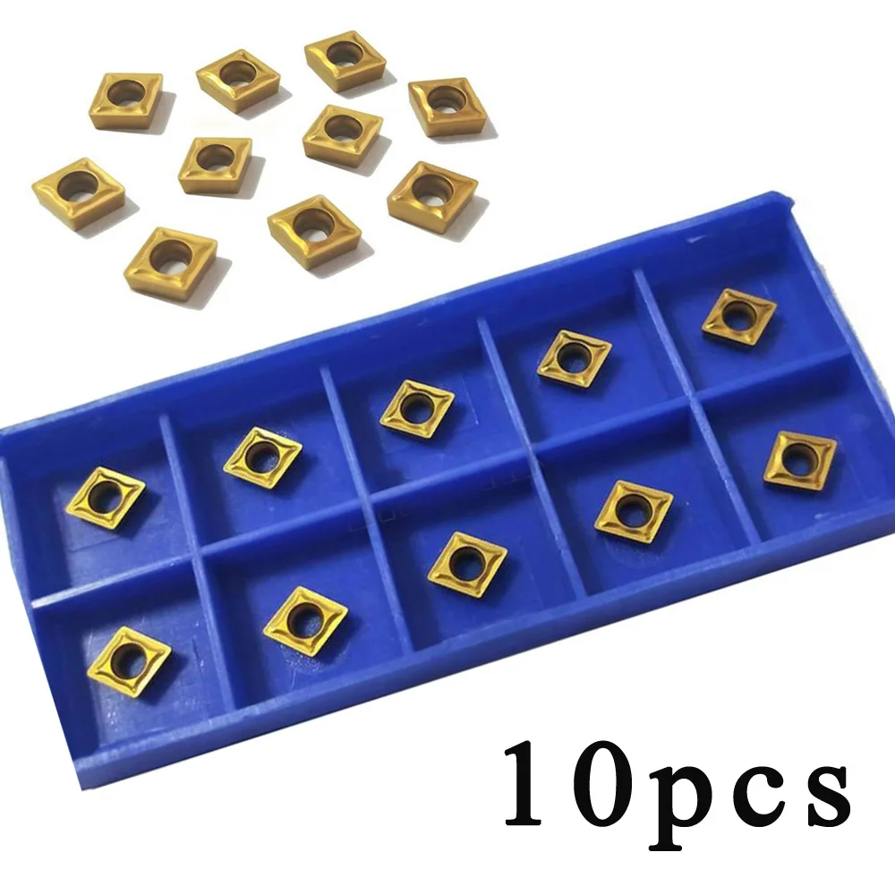 10PCS CCMT060204-HM YBC251 Carbide Inserts Turning Blade Plate Cutter CNC Lathe Tool Turning Holder
10PCS CCMT060204-HM YBC251 Carbide Inserts Turning Blade Plate Cutter CNC Lathe Tool Turning Holder