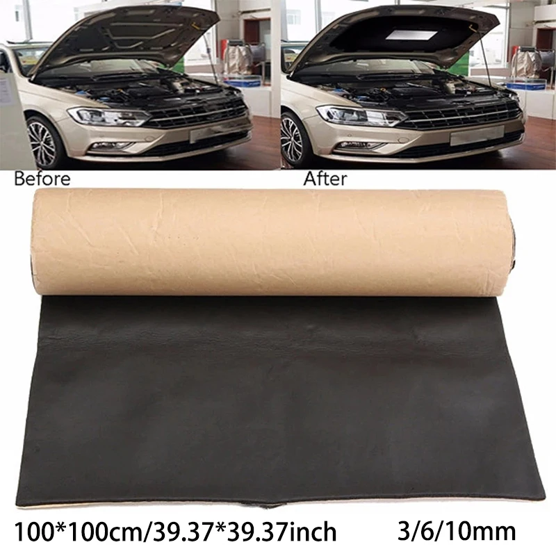 1Roll Adhesive Closed Foam Sheets Sound Heat Insulation Cotton Home Car Deadener Acoustic Insulation 100cmx100cm 3mm/6mm/10mm
1Roll Adhesive Closed Foam Sheets Sound Heat Insulation Cotton Home Car Deadener Acoustic Insulation 100cmx100cm 3mm/6mm/10mm