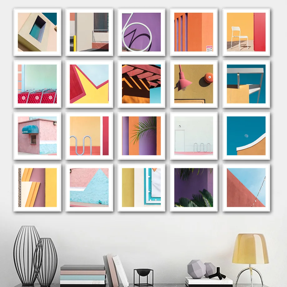 Colorful Geometric Landscape Wall Art Canvas Painting Nordic Posters And Prints Wall Pictures For Living Room Home Decoration
Colorful Geometric Landscape Wall Art Canvas Painting Nordic Posters And Prints Wall Pictures For Living Room Home Decoration