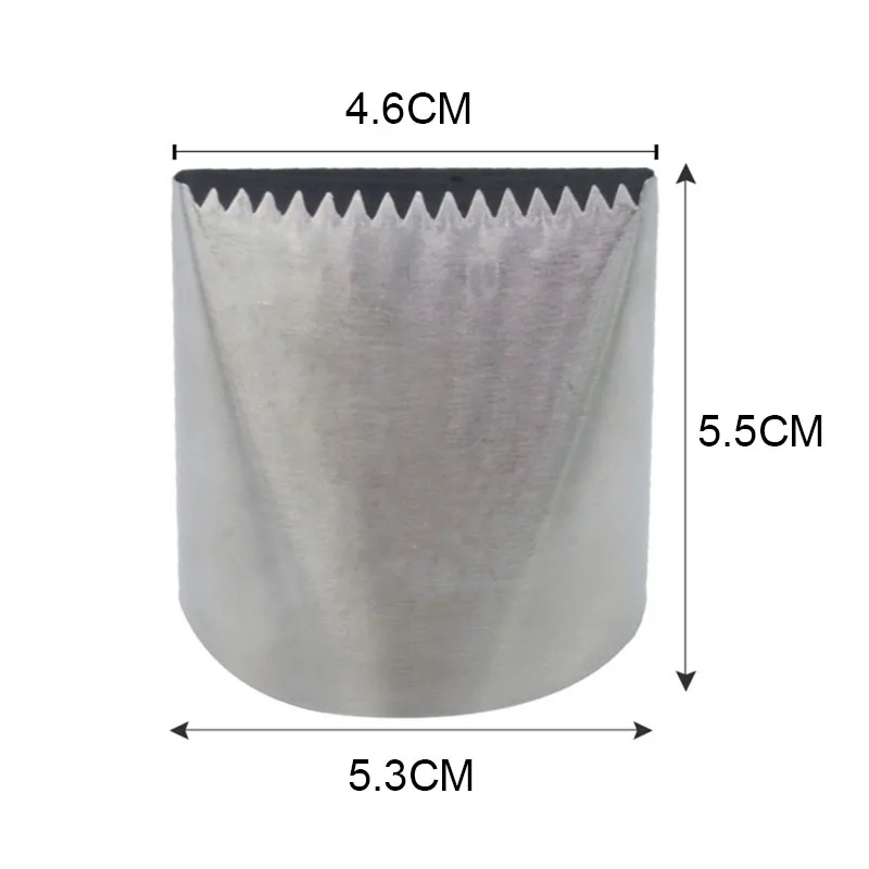 Extra Large Stainless Steel Nozzle Icing Piping Nozzles Cream Cake Decorating Tools Pastry Tip Fondant Baking Accessories
Extra Large Stainless Steel Nozzle Icing Piping Nozzles Cream Cake Decorating Tools Pastry Tip Fondant Baking Accessories