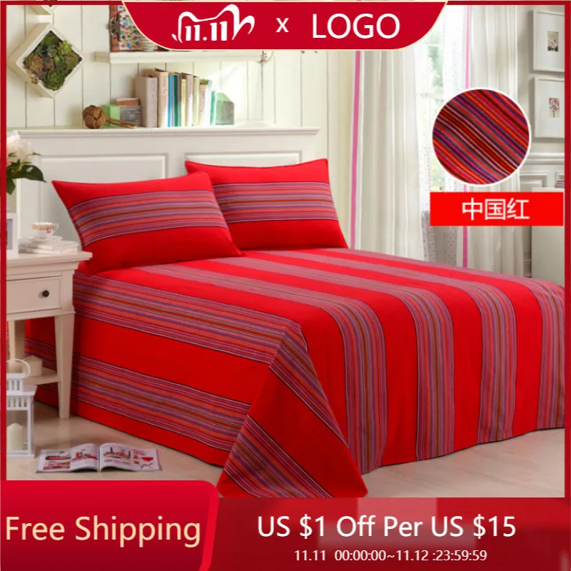 Handmade Thick Coarse Cloth Bed Sheet without Stitching Coarse Cloth Bed Sheet cover bed Jacquard 100% Cotton Plain
Handmade Thick Coarse Cloth Bed Sheet without Stitching Coarse Cloth Bed Sheet cover bed Jacquard 100% Cotton Plain