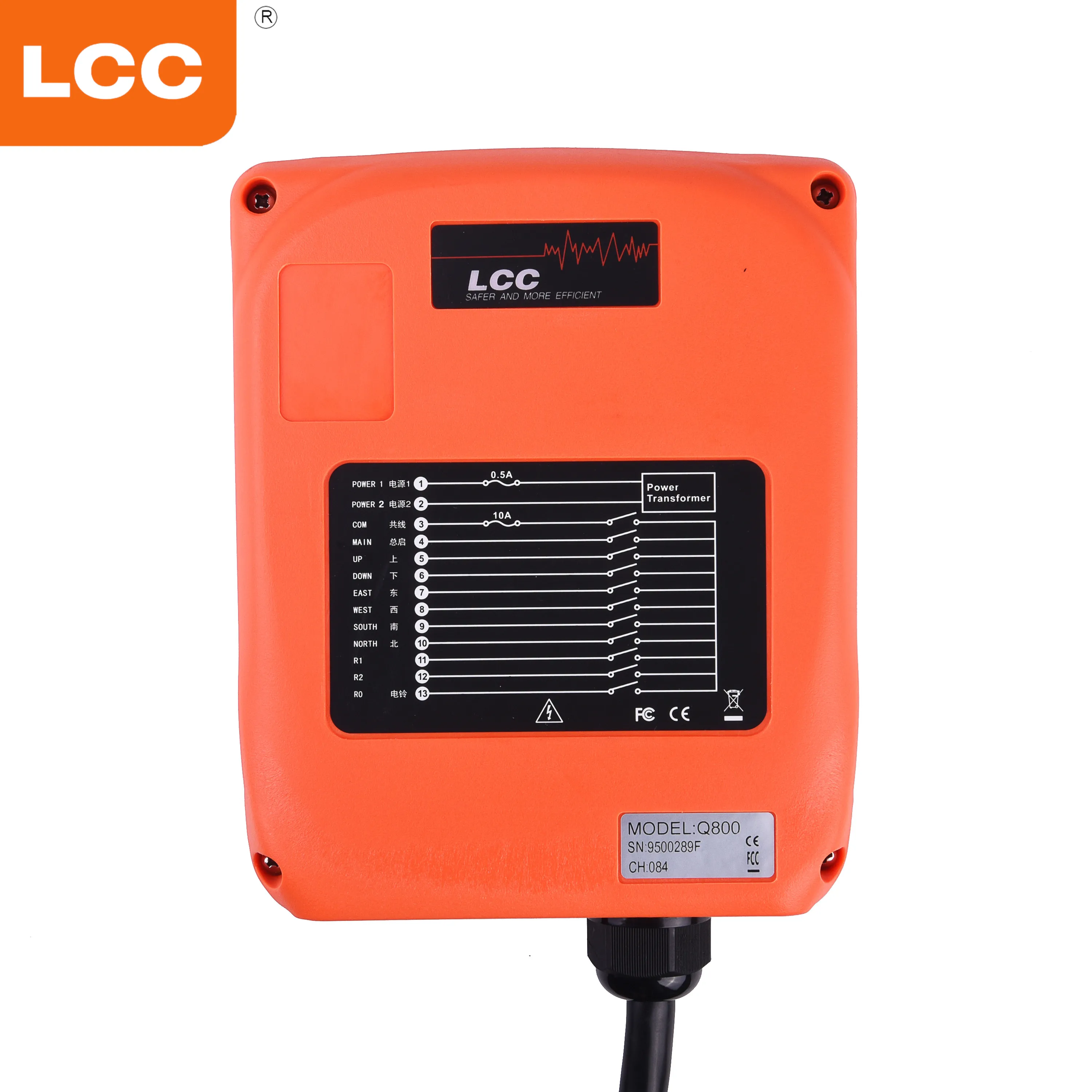 Q800 Manufacturer direct price wholesale industrial remote control for crane/electric hoist/elevator
Q800 Manufacturer direct price wholesale industrial remote control for crane/electric hoist/elevator