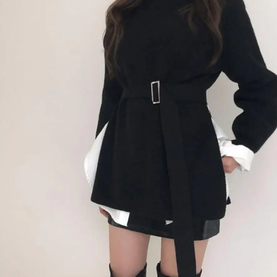 Turtleneck Sweater Women Pullover Knitted Jumper Long Sleeve Korean 2020 Spring Autumn Winter Female Sweater Solid Color JW9286
Turtleneck Sweater Women Pullover Knitted Jumper Long Sleeve Korean 2020 Spring Autumn Winter Female Sweater Solid Color JW9286