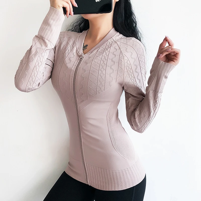 Winter Jackets Coats Women Fitness Clothes Zipper Running Jacket Sports Wear for Women Gym Tops Workout Sportswear
Winter Jackets Coats Women Fitness Clothes Zipper Running Jacket Sports Wear for Women Gym Tops Workout Sportswear