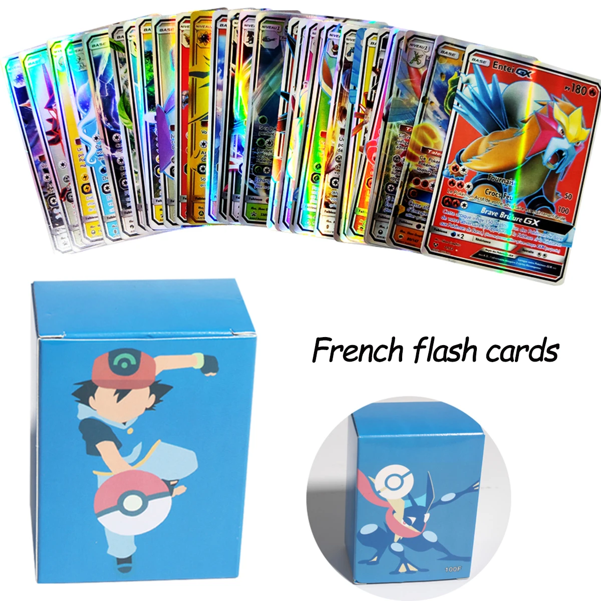 Новые французские карты Pokemon GX Сияющие карты Pokemon Booster Box коллекция торговых карт игра игрушка Рождественский подарок для детей
Новые французские карты Pokemon GX Сияющие карты Pokemon Booster Box коллекция торговых карт игра игрушка Рождественский подарок для детей