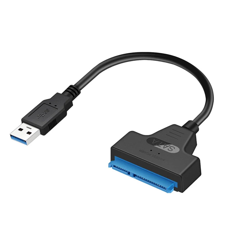 Black SATA USB3.0 Converter USB 3.0 To 2.5" SATA Hard Drive Adapter Cable-SATA To USB 3.0 Converter
Black SATA USB3.0 Converter USB 3.0 To 2.5" SATA Hard Drive Adapter Cable-SATA To USB 3.0 Converter