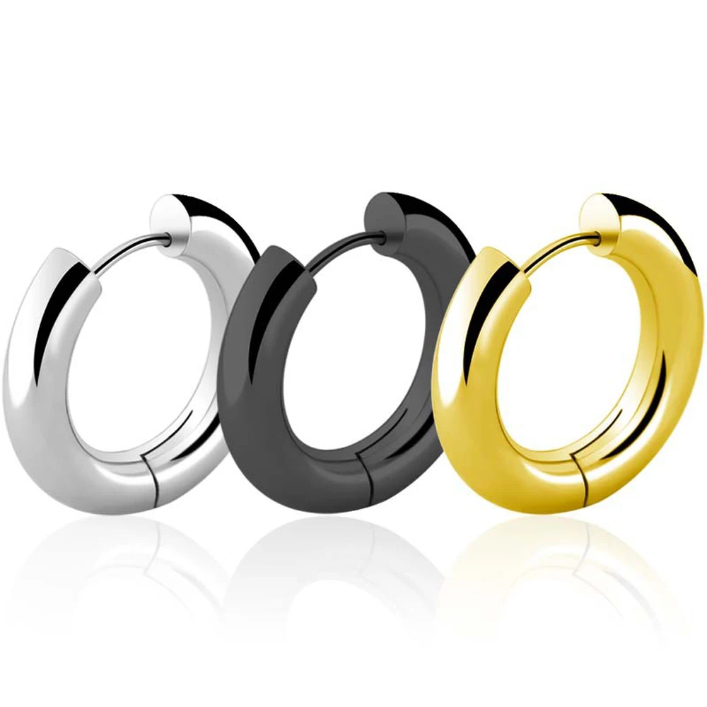 Big Hoop Earrings For Women Stainless Steel Punk Hip Hop Jewelry Trendy Gold Color Round Large Circle Earrings Wholesale
Big Hoop Earrings For Women Stainless Steel Punk Hip Hop Jewelry Trendy Gold Color Round Large Circle Earrings Wholesale