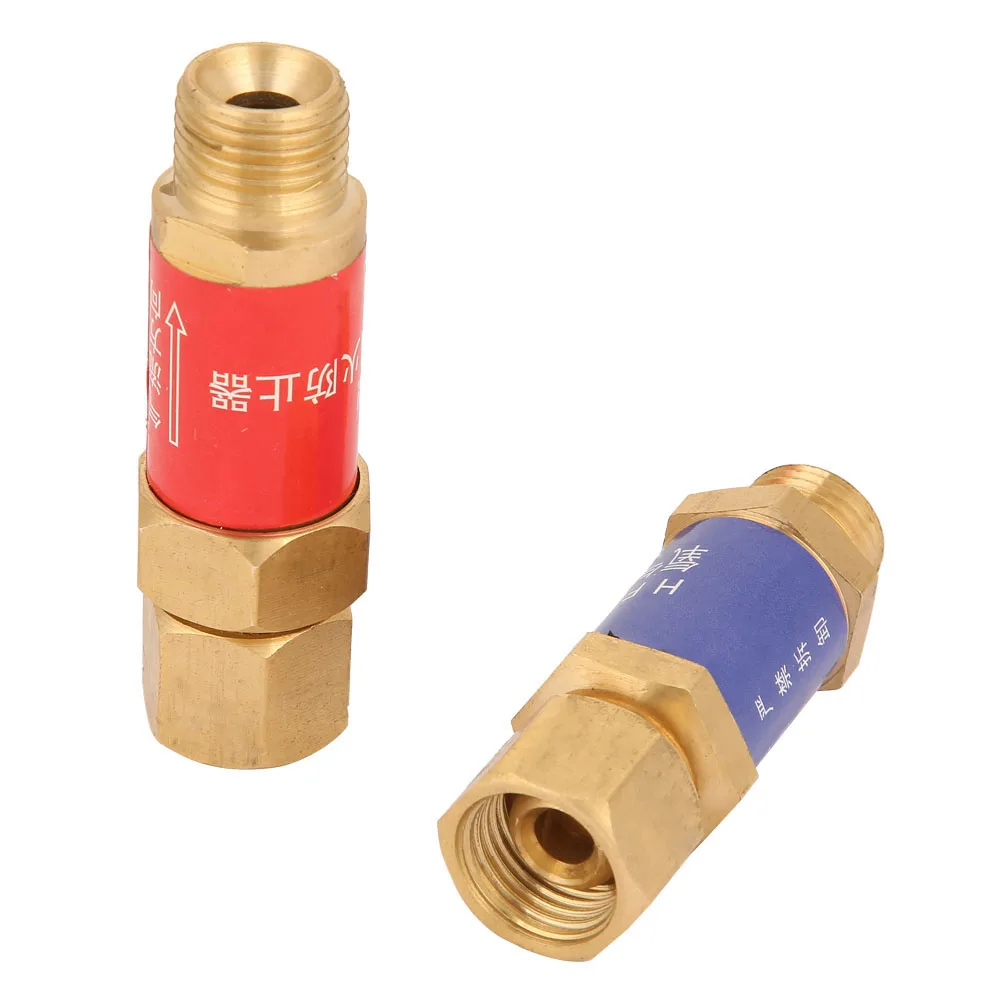 1 Pair Oxygen Acetylene Check Valve Flashback Arrestor Flame Buster M16*1.5 HF-2
1 Pair Oxygen Acetylene Check Valve Flashback Arrestor Flame Buster M16*1.5 HF-2
