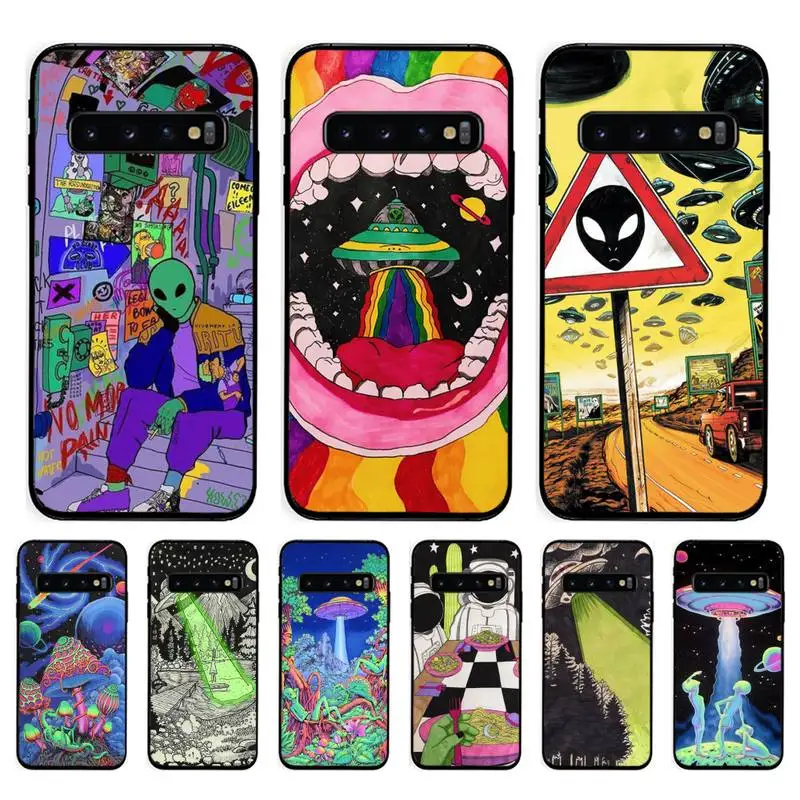 Aesthetics Cartoon alien space Luxury Soft Phone Case For Samsung Galaxy S10 Plus S10E S20 UlTRA S7 S8 S9 Plus S10lite S20 plus
Aesthetics Cartoon alien space Luxury Soft Phone Case For Samsung Galaxy S10 Plus S10E S20 UlTRA S7 S8 S9 Plus S10lite S20 plus