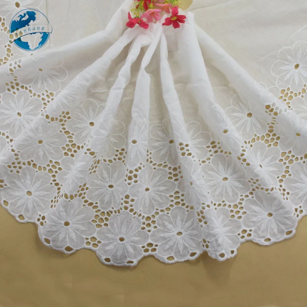 10yards 34cm big wide 100% Cotton embroid lace sewing ribbon guipure trim wedding lace DIY Garment Accessories african lace#3992
10yards 34cm big wide 100% Cotton embroid lace sewing ribbon guipure trim wedding lace DIY Garment Accessories african lace#3992