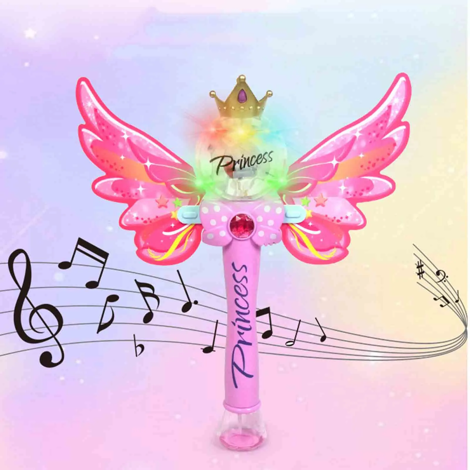 Пузырьковый пистолет, музыкальная волшебная палочка, уличные Игрушки для маленьких девочек, принцесса, электрическая пузырьковая машина, з...
Пузырьковый пистолет, музыкальная волшебная палочка, уличные Игрушки для маленьких девочек, принцесса, электрическая пузырьковая машина, з...