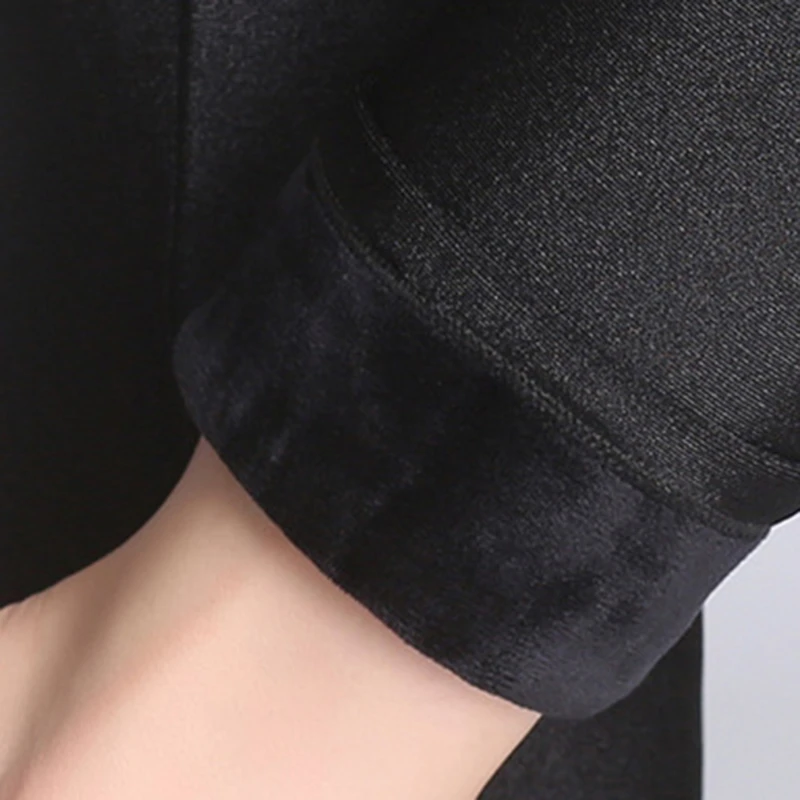 Winter Plus Size Women Leggings Fashion High Waist Stretch Plus Velvet Leggings Black Super Elastic Ladies Ankle Length Pants
Winter Plus Size Women Leggings Fashion High Waist Stretch Plus Velvet Leggings Black Super Elastic Ladies Ankle Length Pants