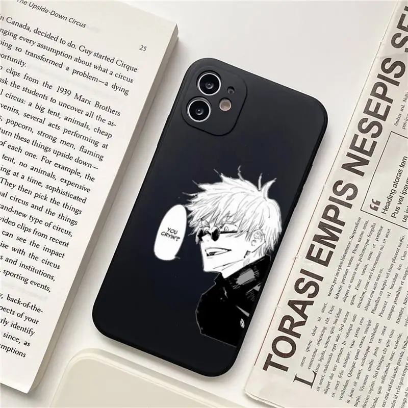Cute Japan Anime Jujutsu Kaisen Gojo sensei Phone Case for iPhone 12 11 mini pro XS MAX 8 7 6 6S Plus X 5S SE 2020 XR
Cute Japan Anime Jujutsu Kaisen Gojo sensei Phone Case for iPhone 12 11 mini pro XS MAX 8 7 6 6S Plus X 5S SE 2020 XR