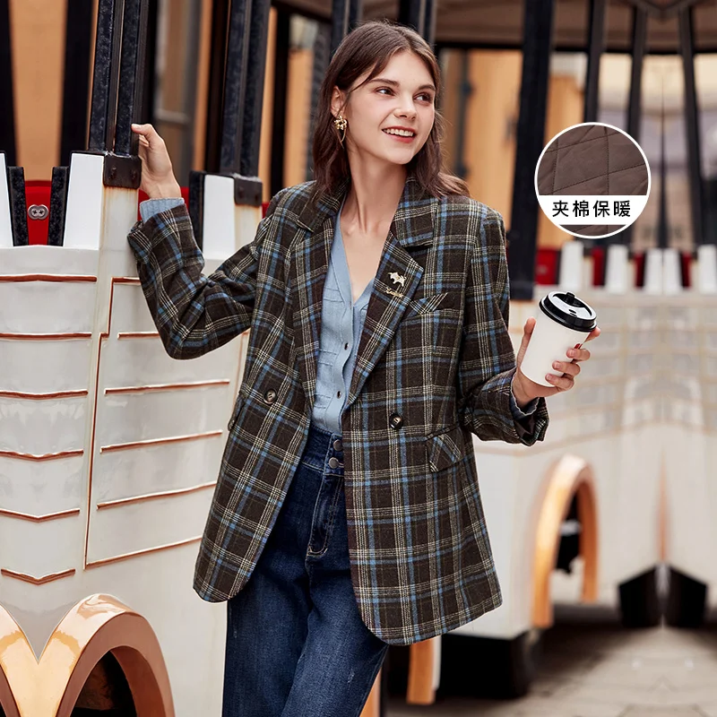 Шерстяной костюм SHZQ, пальто, женский новый темпераментный осенне-зимний 2021 шерстяной Свободный Повседневный сетчатый маленький костюм
Шерстяной костюм SHZQ, пальто, женский новый темпераментный осенне-зимний 2021 шерстяной Свободный Повседневный сетчатый маленький костюм