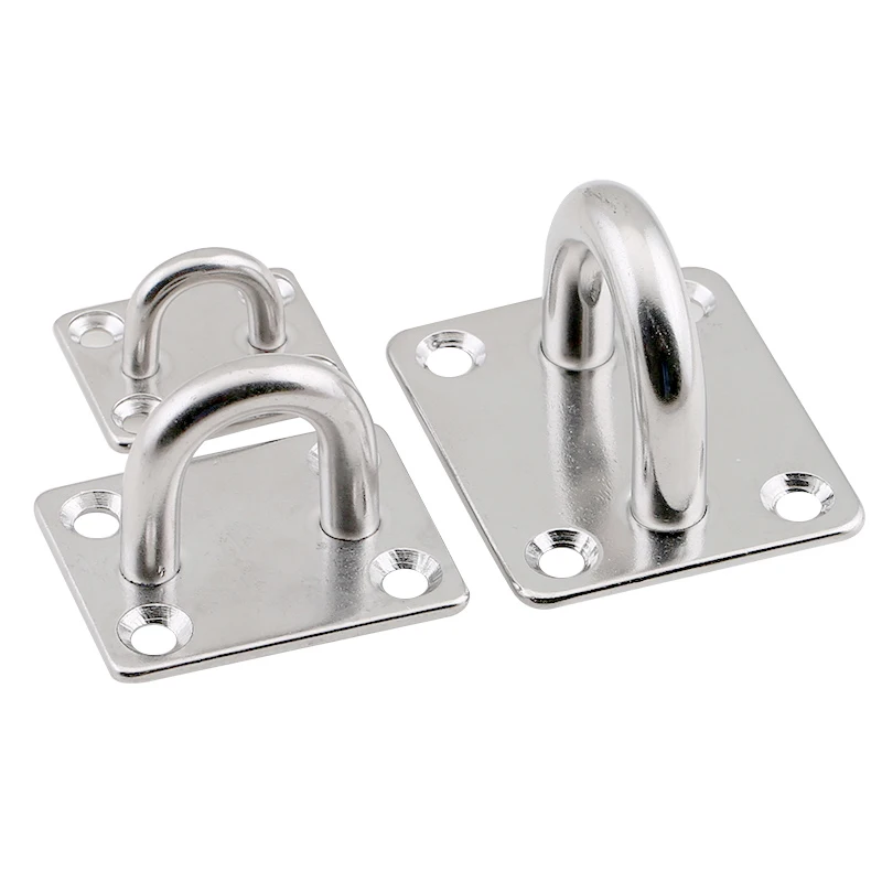 1Pcs 304 Stainless Steel Square U-shaped Hook Base Ceiling Fans/Chandeliers/Sandbags/Hammocks/Leisure Sofa/Lighting Fixed Hook
1Pcs 304 Stainless Steel Square U-shaped Hook Base Ceiling Fans/Chandeliers/Sandbags/Hammocks/Leisure Sofa/Lighting Fixed Hook