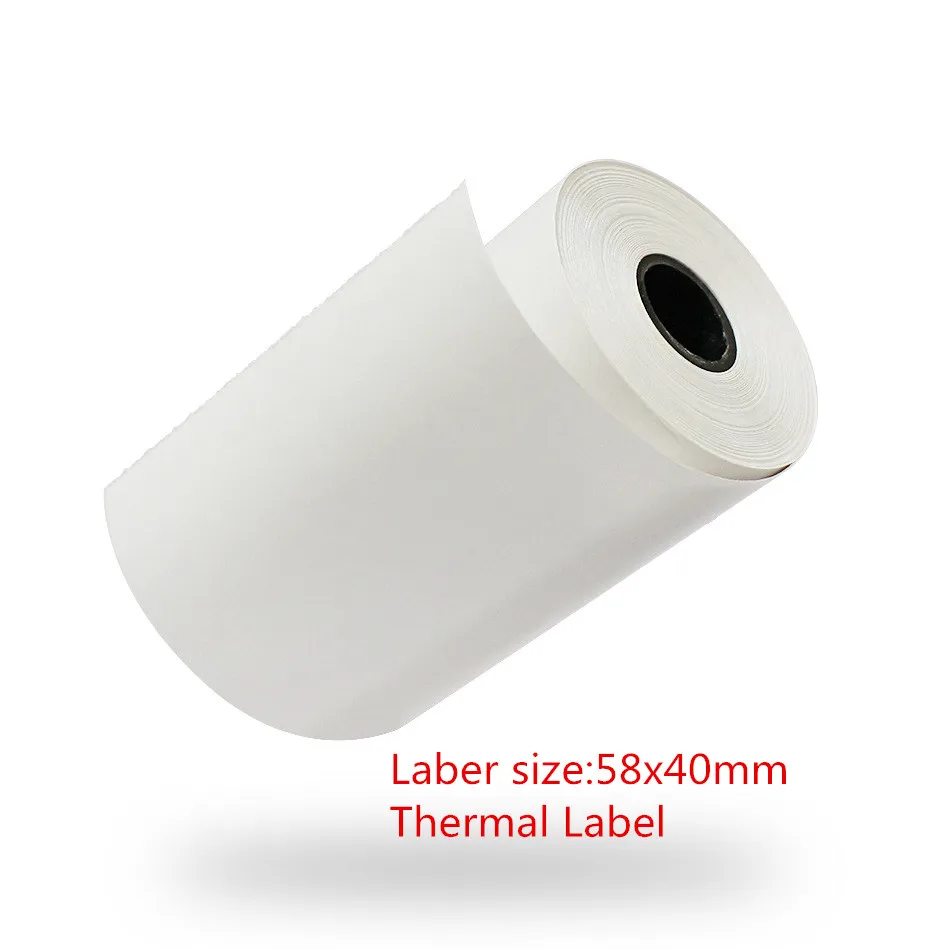 QS Thermal Label 58*40mm Thermal Receipt Paper for mini portable thermal printer
QS Thermal Label 58*40mm Thermal Receipt Paper for mini portable thermal printer