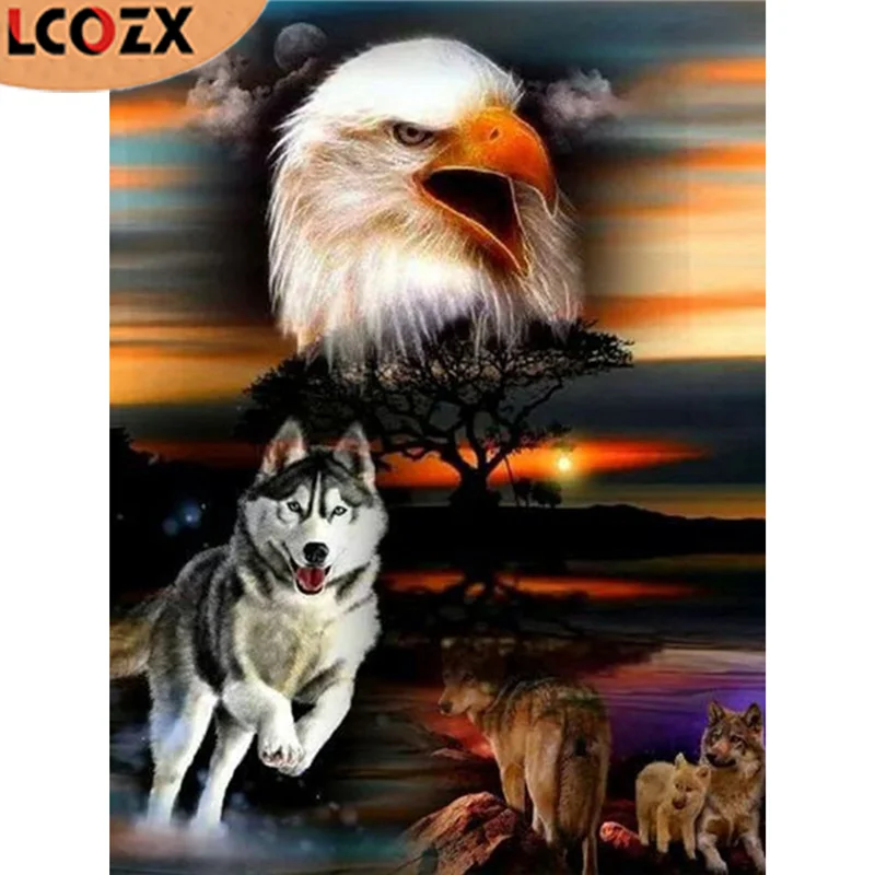 LCOZX 5D DIY ручной работы полный дрель алмазов картина "Закат Животные", перекресная строчка, Наборы Алмазная мозаика, алмазная вышивка домашнег...
LCOZX 5D DIY ручной работы полный дрель алмазов картина "Закат Животные", перекресная строчка, Наборы Алмазная мозаика, алмазная вышивка домашнег...