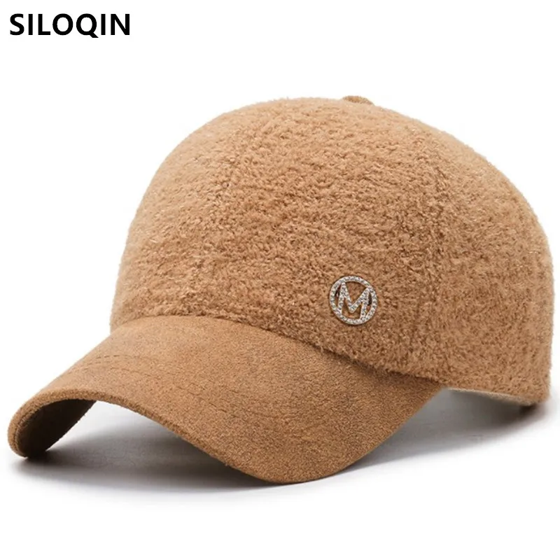 SILOQIN 2021 New Winter Women's Fashion Hats M Letter Thick Warm Baseball Caps Snapback Cap Adjustable Size Thermal Sports Cap
SILOQIN 2021 New Winter Women's Fashion Hats M Letter Thick Warm Baseball Caps Snapback Cap Adjustable Size Thermal Sports Cap