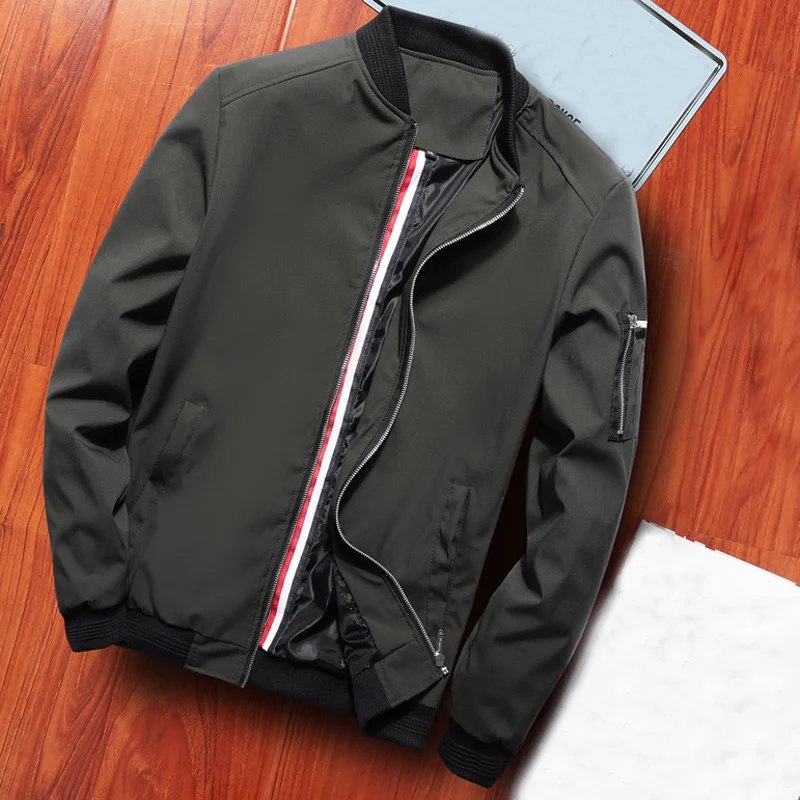 Hip Casual 2021 New Men's Baseball Jacket Streetwear Hop Slim Fit Pilot Coat Men Military Spring Bomber Zipper Jacket Masculino
Hip Casual 2021 New Men's Baseball Jacket Streetwear Hop Slim Fit Pilot Coat Men Military Spring Bomber Zipper Jacket Masculino