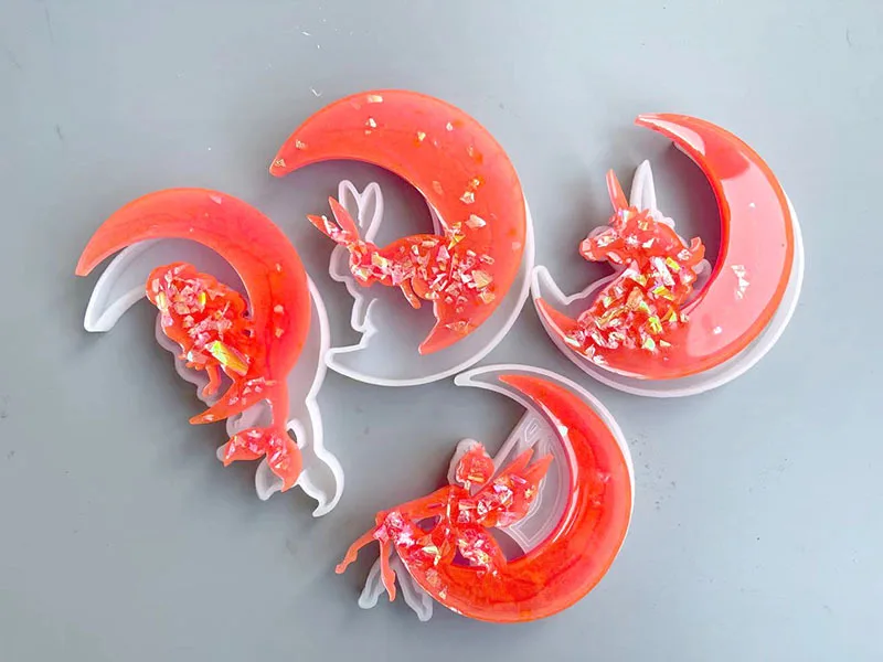 Girl on the Moon Fishtail Wolf Cat Mirror Epoxy Silicone Mold For Fondant Chocolate Epoxy Sugarcraft Mould Pastry Cake Decoratin
Girl on the Moon Fishtail Wolf Cat Mirror Epoxy Silicone Mold For Fondant Chocolate Epoxy Sugarcraft Mould Pastry Cake Decoratin
