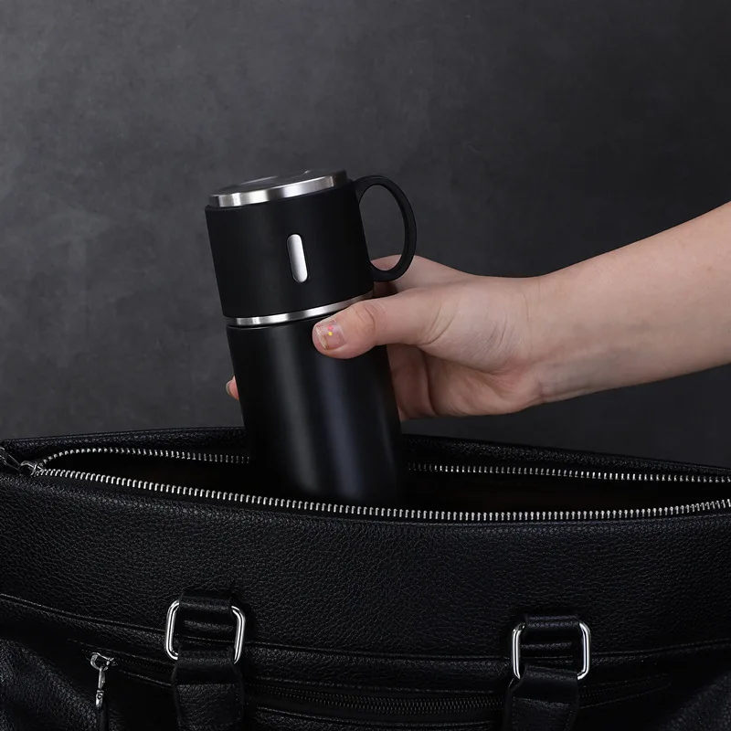 Portable Thermoses Stainless Steel Vacuum Flasks Large Capacity Leak-proof Water Bottle Insulation Cup Business Travel Supplies
Portable Thermoses Stainless Steel Vacuum Flasks Large Capacity Leak-proof Water Bottle Insulation Cup Business Travel Supplies