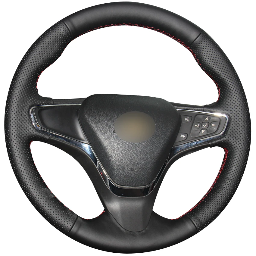 Black Natural Leather Car Steering Wheel Cover for Chevrolet Cruze 2015 Volt 2016 2017 New Cruze
Black Natural Leather Car Steering Wheel Cover for Chevrolet Cruze 2015 Volt 2016 2017 New Cruze