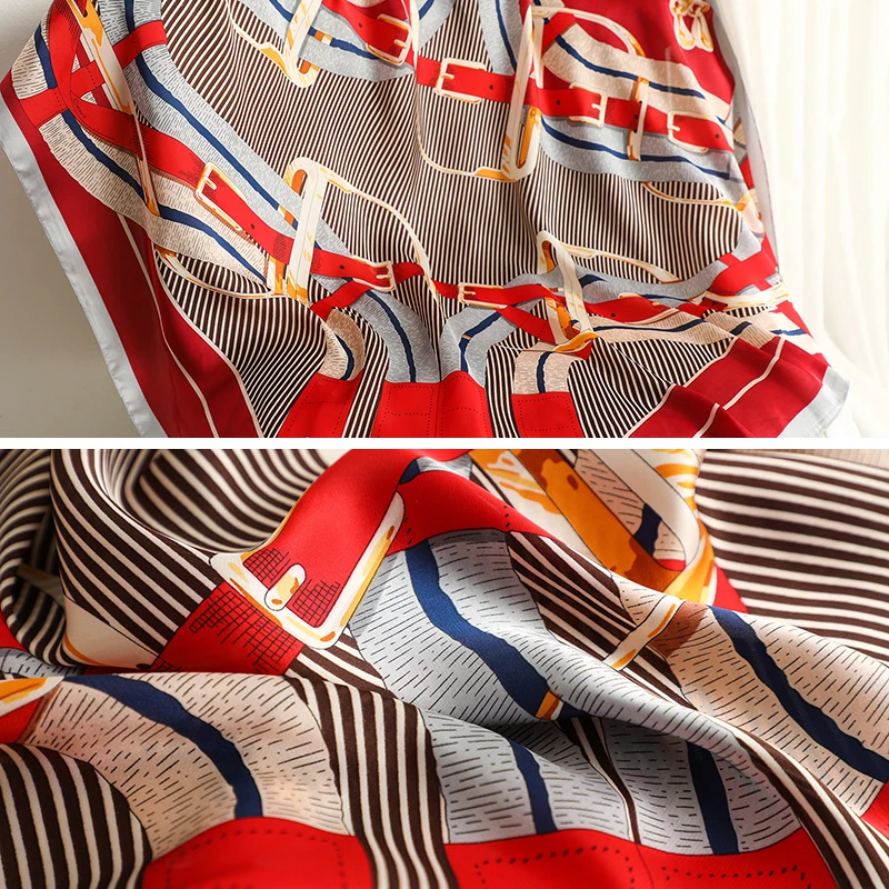 2021 Silk Square Scarf Hair Band Female Shawl and Wraps Hijab Women Bandana Lady Foulard Print Headband Neckerchief Summer New
2021 Silk Square Scarf Hair Band Female Shawl and Wraps Hijab Women Bandana Lady Foulard Print Headband Neckerchief Summer New