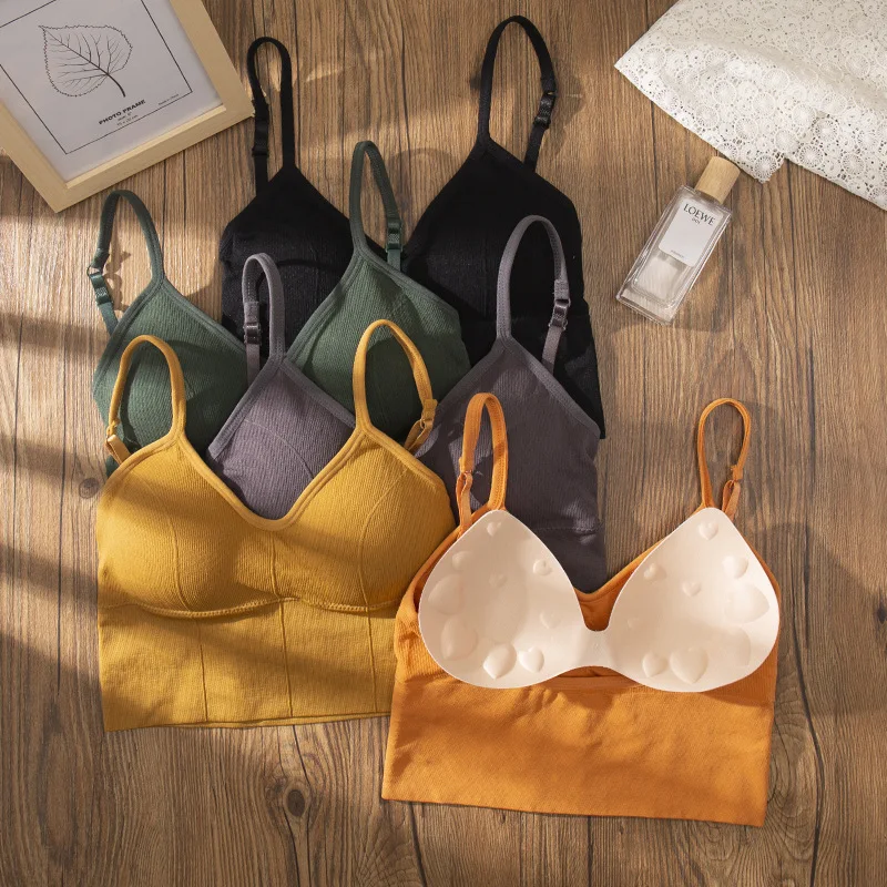 Online Celebrity Style Large U-Beauty Back Underwear Seemless Non-Steel Ring Wrap-Around Thread Cotton Sexy Camis
Online Celebrity Style Large U-Beauty Back Underwear Seemless Non-Steel Ring Wrap-Around Thread Cotton Sexy Camis