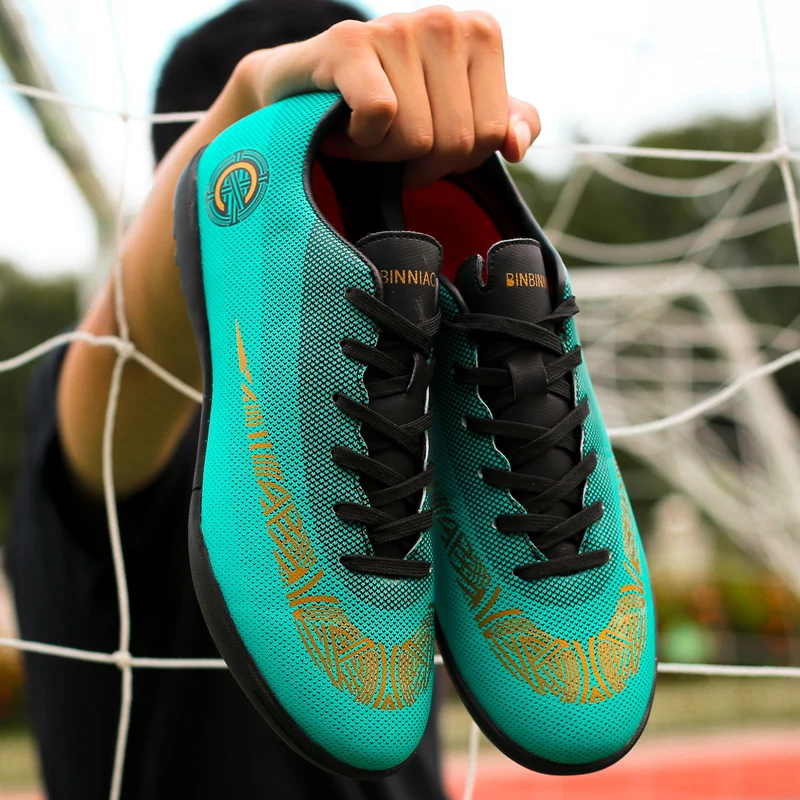 Men's Soccer Shoes Chuteira Futebol Turf Sports Football Shoes For Men Comfortable Indoor Waterproof Football Boot Sneaker
Men's Soccer Shoes Chuteira Futebol Turf Sports Football Shoes For Men Comfortable Indoor Waterproof Football Boot Sneaker