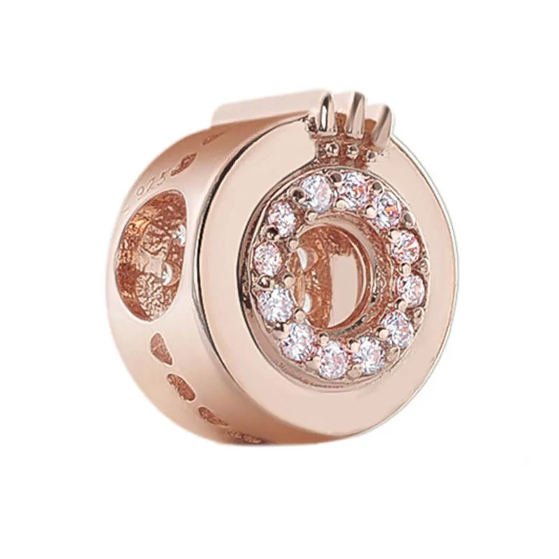 Top Quality Rose Open Center Pave Crown O Charm Bead fit Women Bracelet Bangle Authentic 925 Sterling Silver Jewelry
Top Quality Rose Open Center Pave Crown O Charm Bead fit Women Bracelet Bangle Authentic 925 Sterling Silver Jewelry