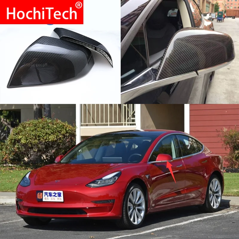 Углеродное волокно для Tesla model3 Model 3 2016 2017 2018 2019 с двусторонней лентой|Наклейки на