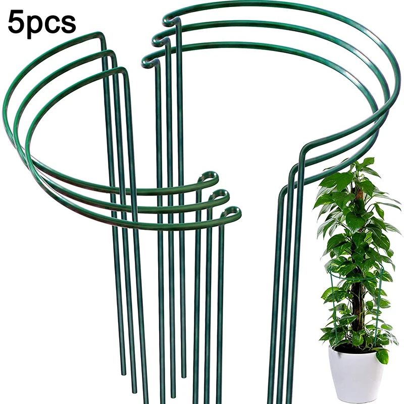 5x35 Plastic Plant Support Pile Stand for Flowers Semicircle Greenhouse Arrangement Fixing Rod Holder Orchard Garden Bonsai Tool
5x35 Plastic Plant Support Pile Stand for Flowers Semicircle Greenhouse Arrangement Fixing Rod Holder Orchard Garden Bonsai Tool