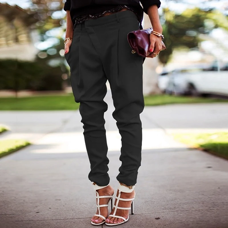 Black Pencil Pants For Women Fashion Office Work Elegant Trousers 2021 New Casual Slim Thin Korean Pockets Ankle-Length Pants
Black Pencil Pants For Women Fashion Office Work Elegant Trousers 2021 New Casual Slim Thin Korean Pockets Ankle-Length Pants