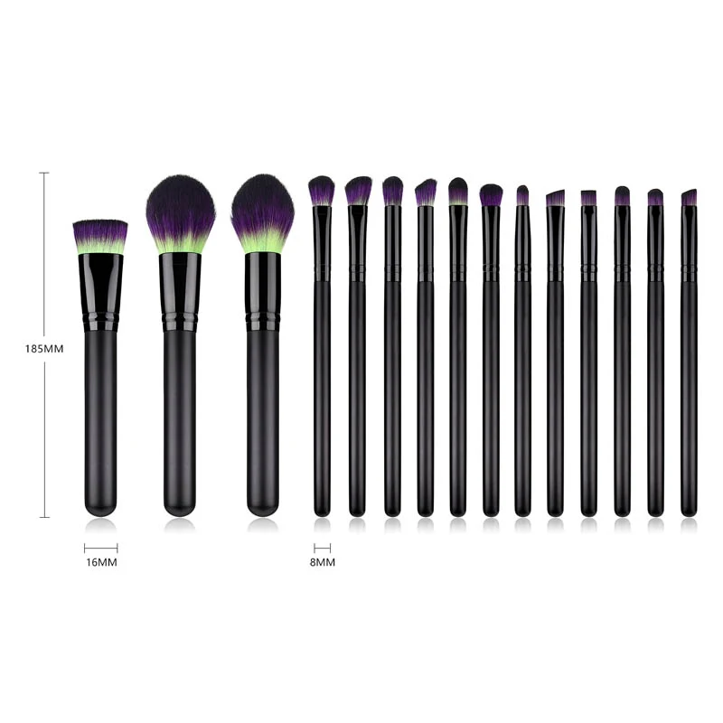 15pcs Makeup Brushes Set Eye Shadow Foundation Eyebrow Powder Cosmetic Tools Kit EY669
15pcs Makeup Brushes Set Eye Shadow Foundation Eyebrow Powder Cosmetic Tools Kit EY669