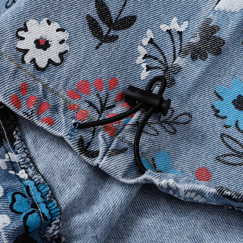 IEFB Men's Floral Graffiti Print Jeans 2021 Fashion Loose Drawstring Leggings Elastic Waist Casual Denim Pants Streetwear 9Y8223
IEFB Men's Floral Graffiti Print Jeans 2021 Fashion Loose Drawstring Leggings Elastic Waist Casual Denim Pants Streetwear 9Y8223