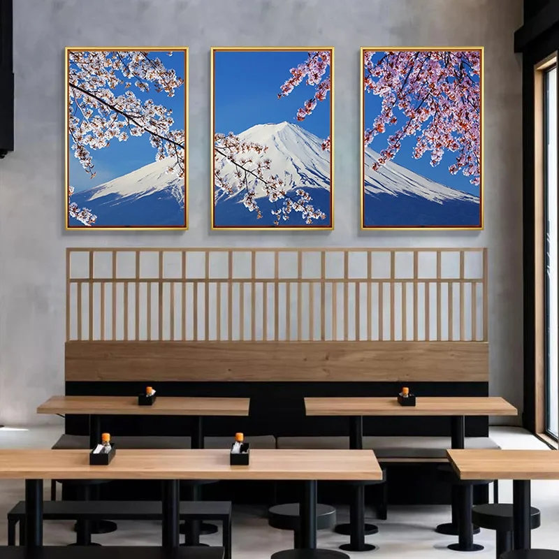 Cherry Blossom Mount Fuji Landscape Canvas Painting Japanese Cuisine Sushi Restaurant Painting Hotel Decoration Painting
Cherry Blossom Mount Fuji Landscape Canvas Painting Japanese Cuisine Sushi Restaurant Painting Hotel Decoration Painting