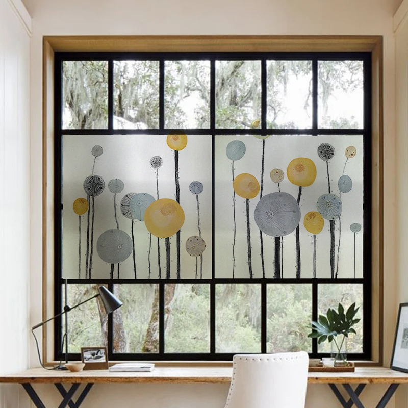 DIY Static Cling Privacy Glass Film Door Decals Nordic Floral Decorative Films Kitchen Bathroom Plants Vinyl Sticker Home Decor
DIY Static Cling Privacy Glass Film Door Decals Nordic Floral Decorative Films Kitchen Bathroom Plants Vinyl Sticker Home Decor
