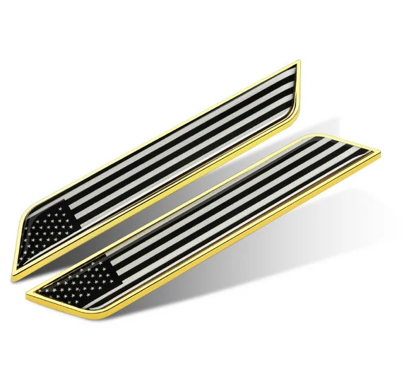 Pair Gold America US Flag Auto Emblem Badge Motorcycle Decals Fairing Decals Stickers Car Accessories
Pair Gold America US Flag Auto Emblem Badge Motorcycle Decals Fairing Decals Stickers Car Accessories