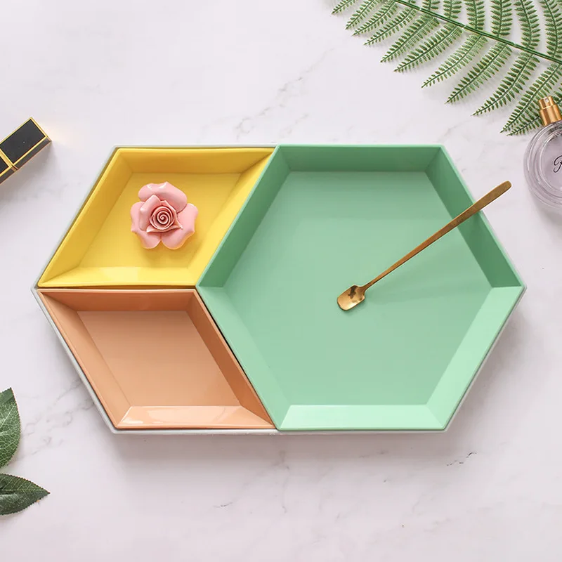 Geometric Storage Free Combination Splicing Fruit Plate Snack Plate Creative Desktop Combination Tray
Geometric Storage Free Combination Splicing Fruit Plate Snack Plate Creative Desktop Combination Tray