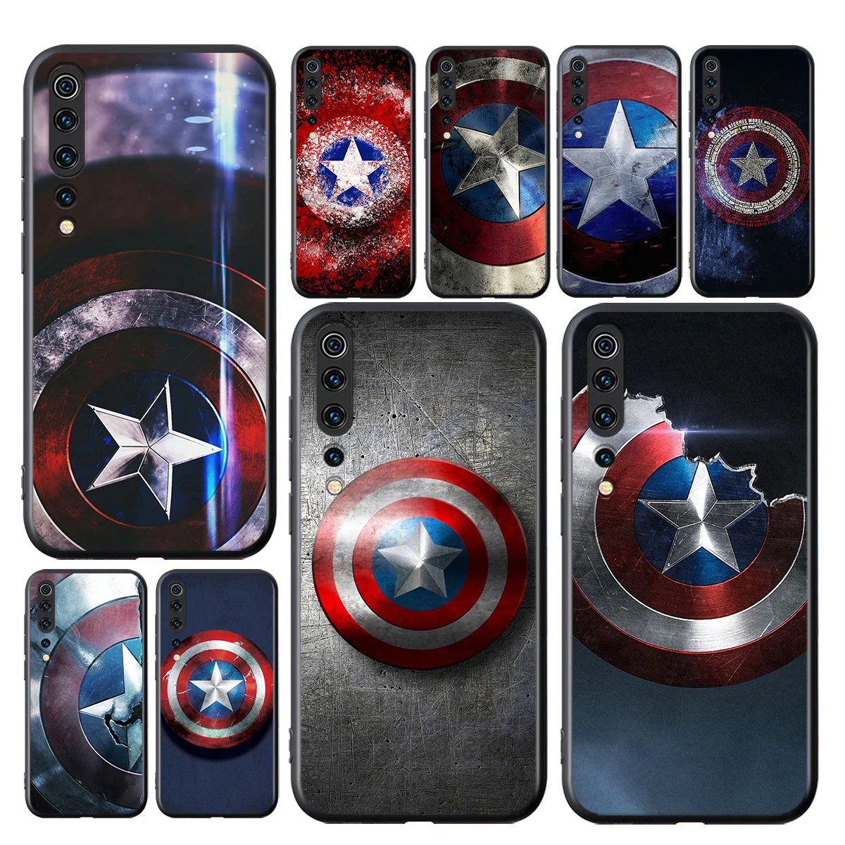 Phone Case For Xiaomi Mi 11i 11 10T 10i 9T 9 A3 8 Note 10 Ultra Lite Pro 5G CC9 SE Marvel Hero shield Black Soft Cover
Phone Case For Xiaomi Mi 11i 11 10T 10i 9T 9 A3 8 Note 10 Ultra Lite Pro 5G CC9 SE Marvel Hero shield Black Soft Cover