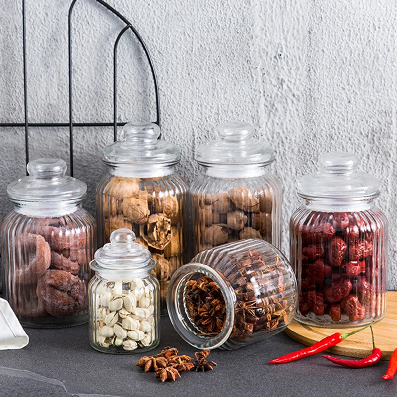 Glass Jar With Lid Bottle Storage Tank Sealed Tea Cans Cereals Transparent Storage Jars Coffee Container
Glass Jar With Lid Bottle Storage Tank Sealed Tea Cans Cereals Transparent Storage Jars Coffee Container