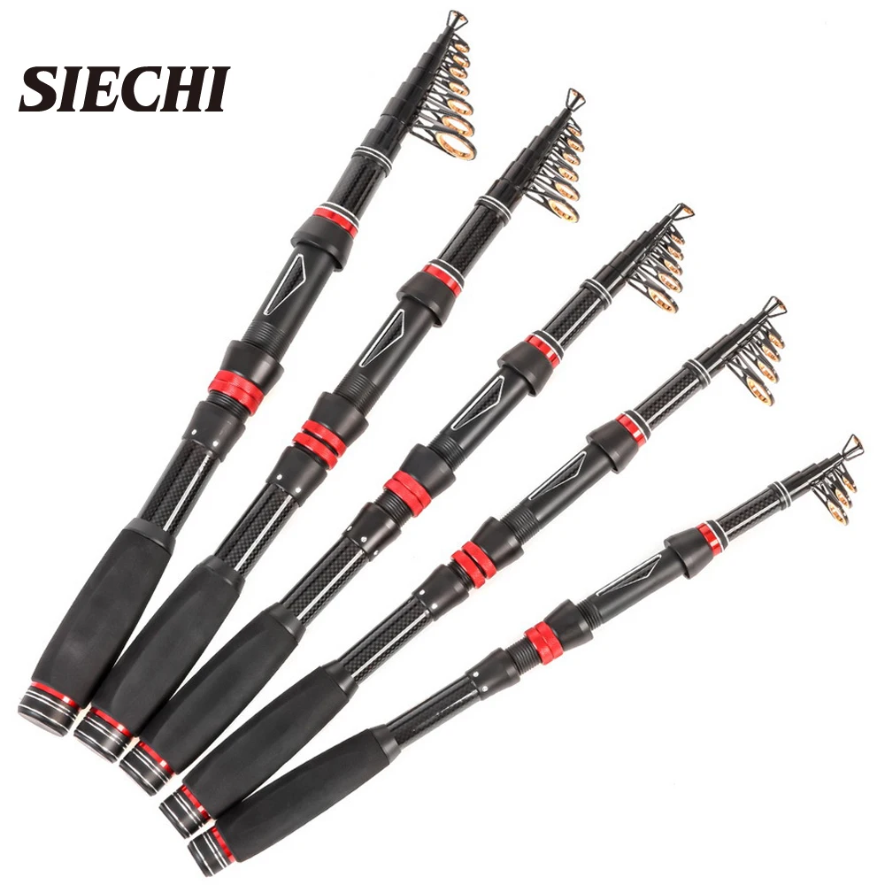 SIECHI Telescopic Portable Bolo Fishing Rod 1.8M 2.1M 2.4M 2.7M 3.0M Travel Ultra Light Spinning Casting float fishing pole rod
SIECHI Telescopic Portable Bolo Fishing Rod 1.8M 2.1M 2.4M 2.7M 3.0M Travel Ultra Light Spinning Casting float fishing pole rod