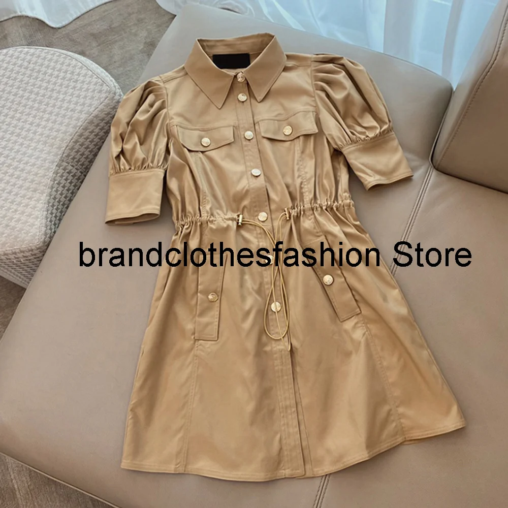 Женское платье-поло с пышными рукавами, однобортное ТРАПЕЦИЕВИДНОЕ ПЛАТЬЕ в британском стиле с воротником-поло, 2021
Женское платье-поло с пышными рукавами, однобортное ТРАПЕЦИЕВИДНОЕ ПЛАТЬЕ в британском стиле с воротником-поло, 2021