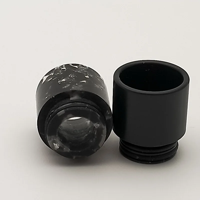 Clrane Black POM 810 Drip Tip black Resin Drip Tip 810 2 Pieces inside for RDA RTA vape Atomizer 
Clrane Black POM 810 Drip Tip black Resin Drip Tip 810 2 Pieces inside for RDA RTA vape Atomizer