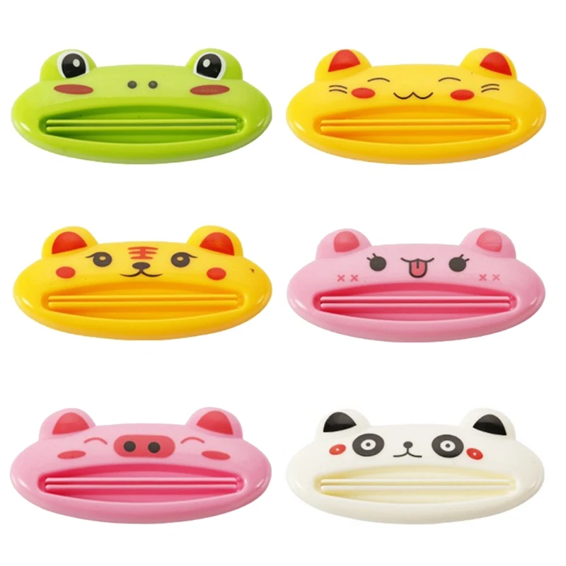 Creative Cute Cartoon Animal Toothpaste Tube Squeezer Plastic Facial Cleanser Dispenser Clip Cream Rolling Holder
Creative Cute Cartoon Animal Toothpaste Tube Squeezer Plastic Facial Cleanser Dispenser Clip Cream Rolling Holder