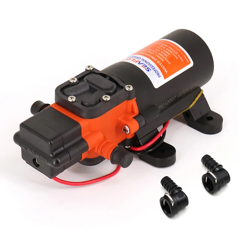 40PSI 12V Marine Water Pump Diaphragm Self Priming Pump Boat Accessories Showers Toilets Water Transfer Motor for RV Caravan
40PSI 12V Marine Water Pump Diaphragm Self Priming Pump Boat Accessories Showers Toilets Water Transfer Motor for RV Caravan