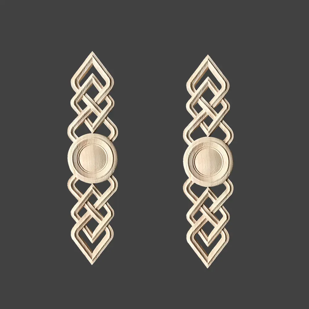 Wood Applique Wood Craft Carved Ornamental Decoration Long Rubber Wood Decal for Home Furniture Window Corner Cabinet Door
Wood Applique Wood Craft Carved Ornamental Decoration Long Rubber Wood Decal for Home Furniture Window Corner Cabinet Door