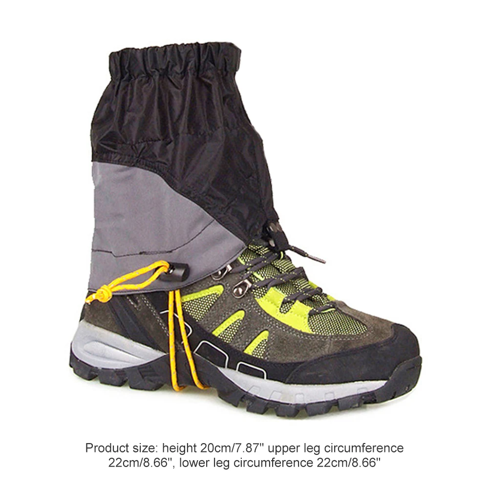 1 Pair Waterproof Ankle Gaiters Anti Tear 1 Pair Hiking Trail Men Women Children for Personal Foot Healthy Protection Part
1 Pair Waterproof Ankle Gaiters Anti Tear 1 Pair Hiking Trail Men Women Children for Personal Foot Healthy Protection Part
