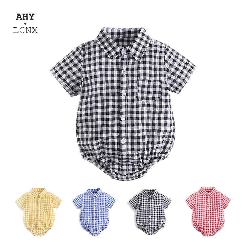 Женская одежда для новорожденных мальчиков, хлопковое боди для детей, летняя детская одежда, джентльменский комбинезон в клетку с коротким...
Женская одежда для новорожденных мальчиков, хлопковое боди для детей, летняя детская одежда, джентльменский комбинезон в клетку с коротким...